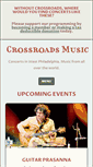Mobile Screenshot of crossroadsconcerts.org